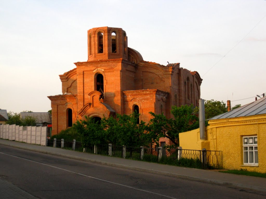 Russian Orthodox church under construction by Anuar T