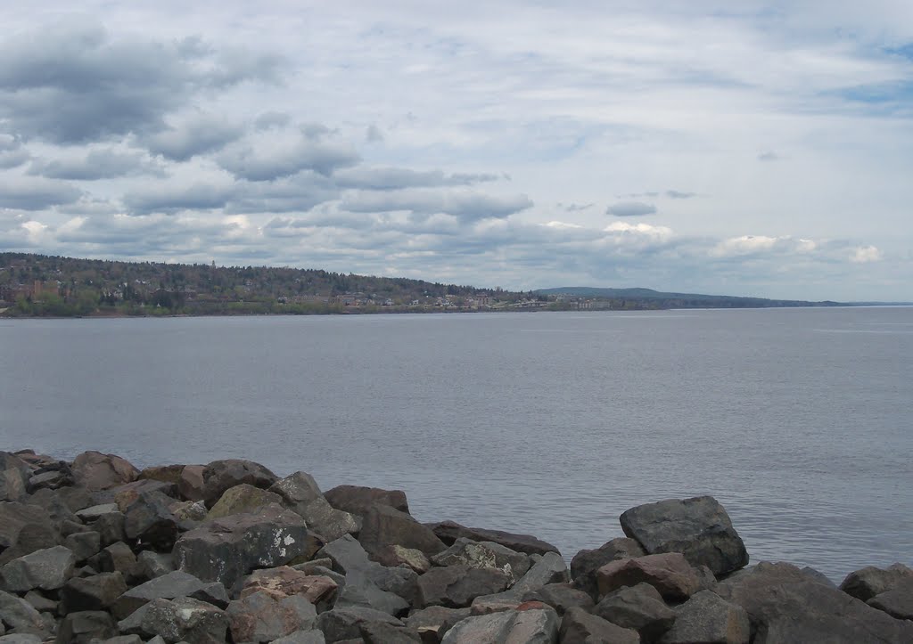 Lake Superior shore 1 by Jon Platek