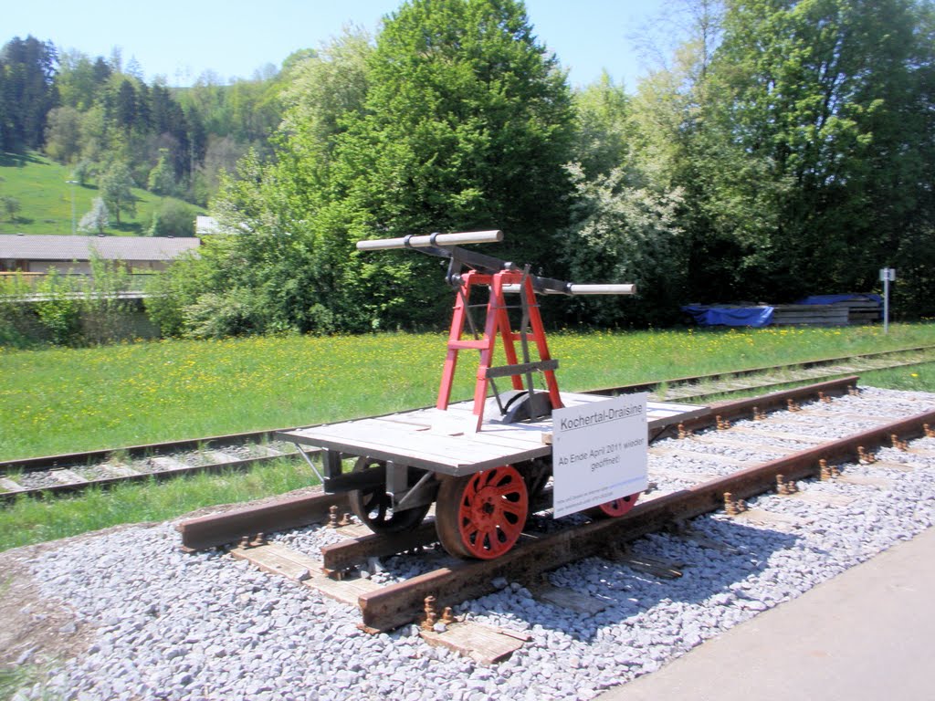 Beim Draisinenbahnhof in Laufen am Kocher by HolgerHw