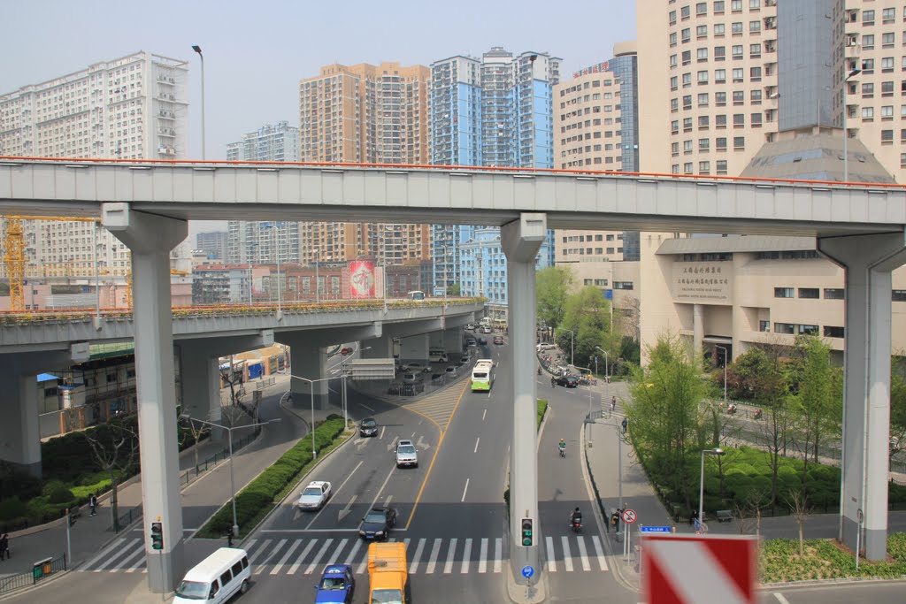 Highways in Pudong district, Shanghai by Alexander_121