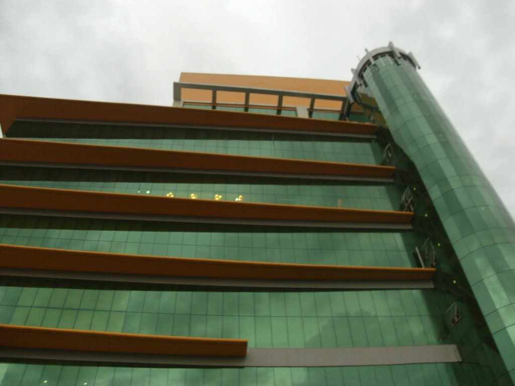 FTC Tower with Green Glass Windows by jersonmark