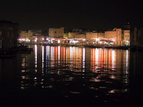 Bizerte by night by Karim Grayaa