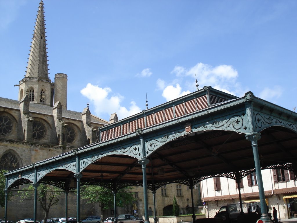 Les Halles - Mirepoix by Isa Oltra - belisaesisa -