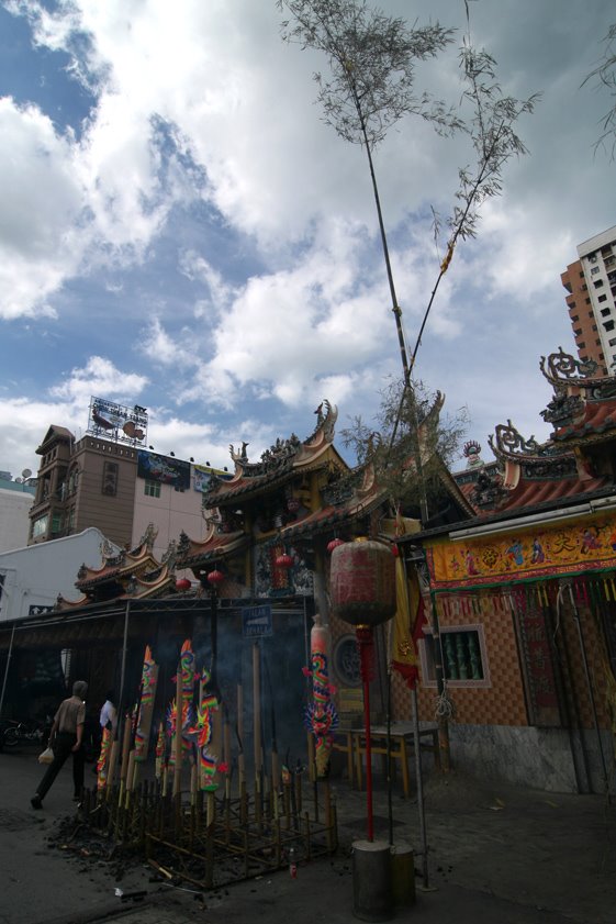 Chinese Temple by Jezzone