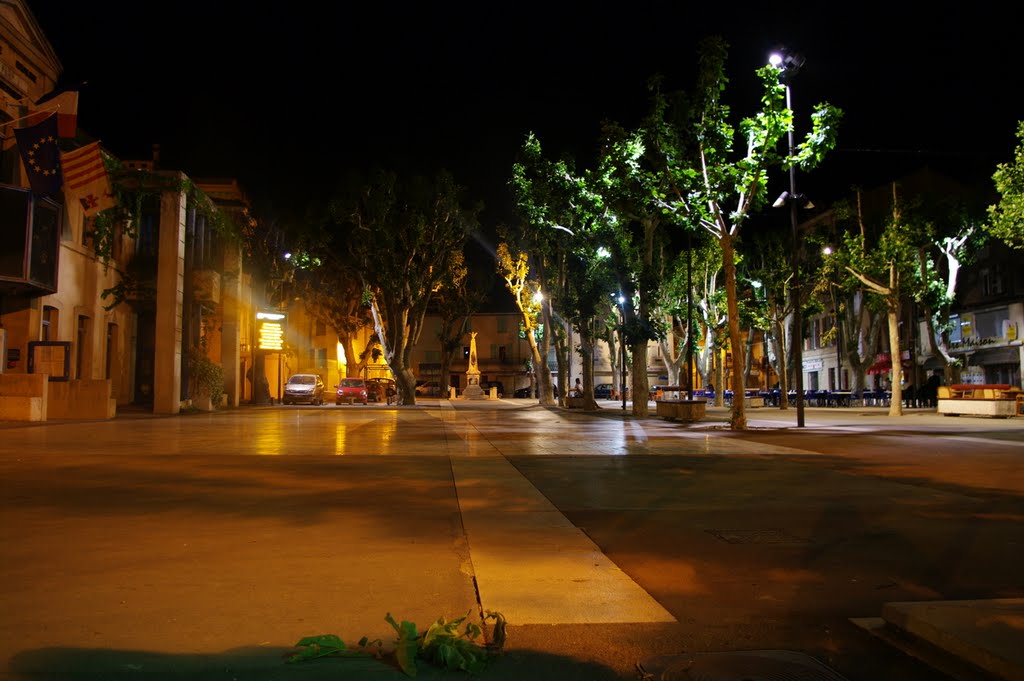 Place de rousset by Andre GENSEL