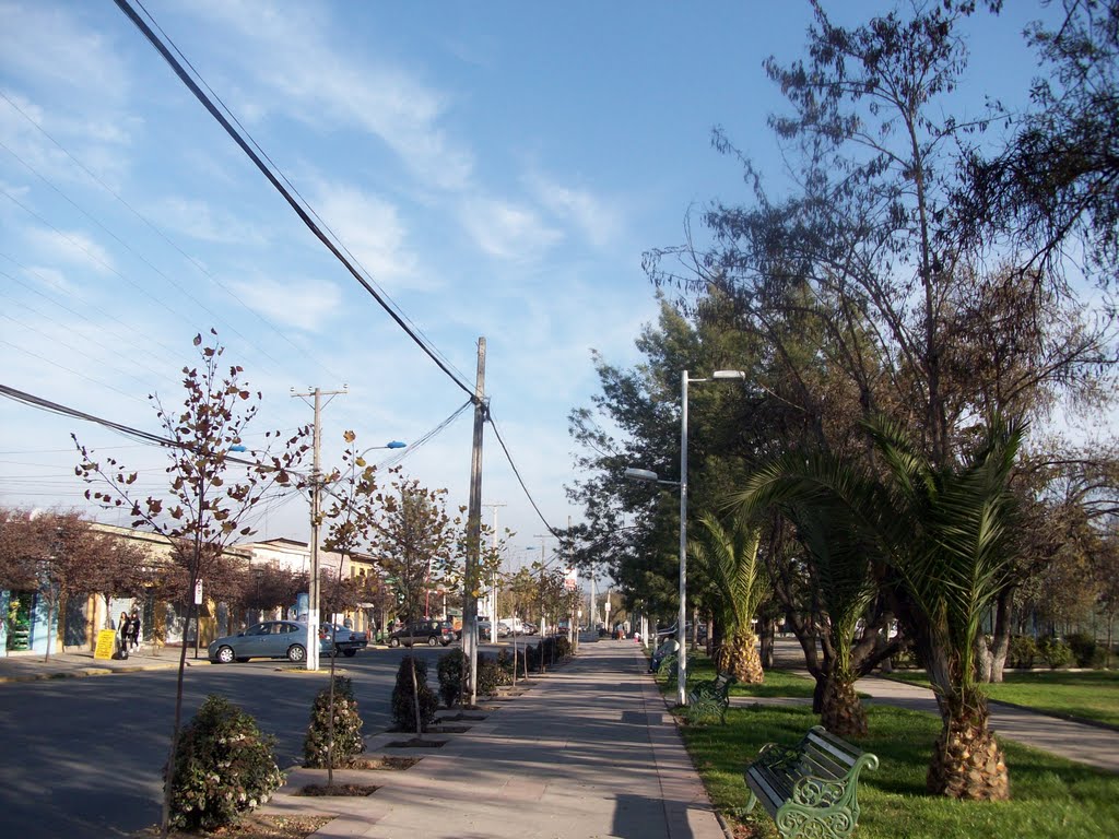 Plaza Baquedano. Paine Santiago by Ignacio Paredes