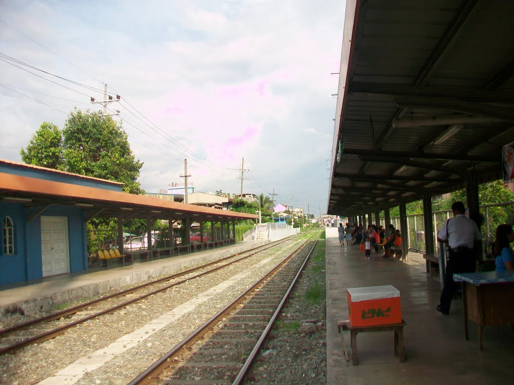 PNR Sta. Mesa Station...Southbound by Florante