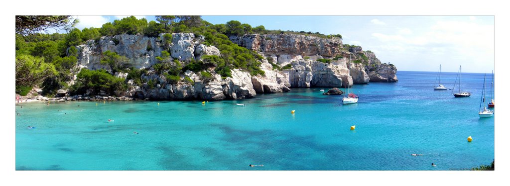 Cala en Menorca, Panoramica. -More in: www.goo.gl/NJDVh by Sr. Canon