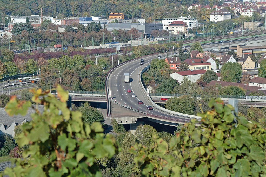 Hochbrücke B10/B27 by Manfred B