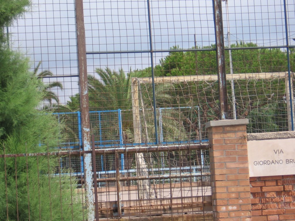 Playing field in Piombino by Julian Z.