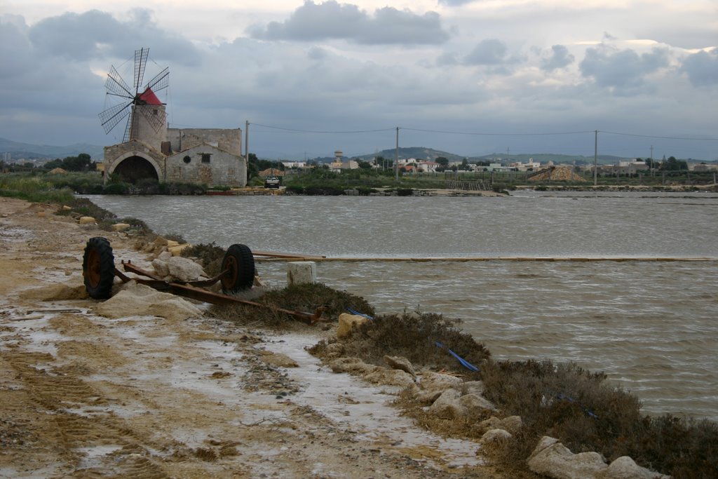 Saline di Trapani by Marcello Belli