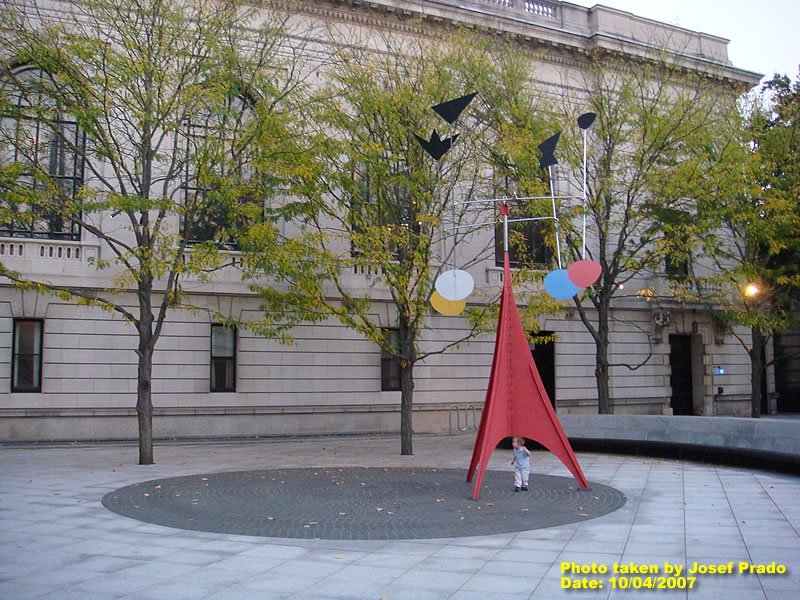 "Gallows and Lollipos", 1960, by Alexander Calder by Josef Prado