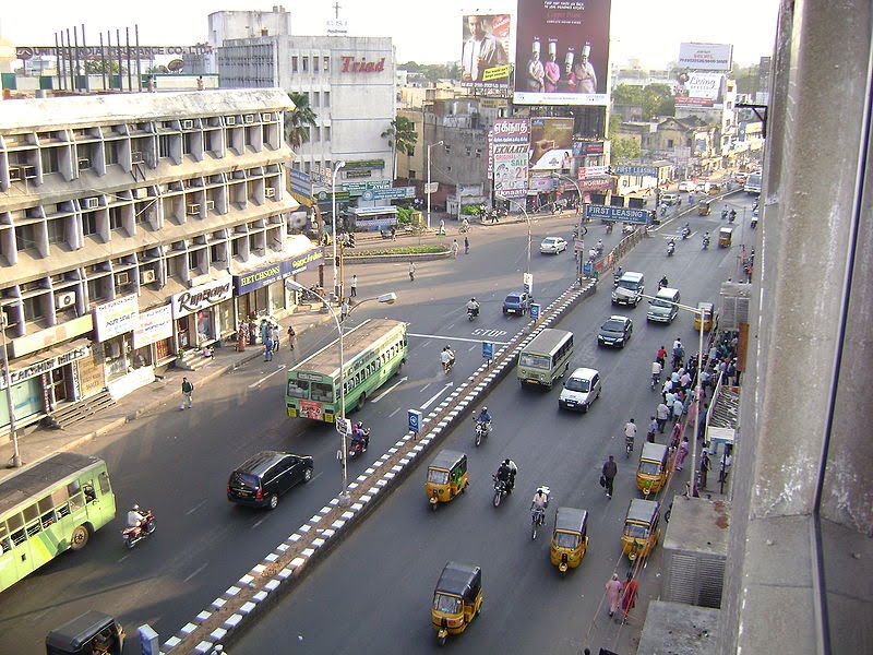 Mount Road,Chennai by P.VARUVEL AUSTAN RAJ