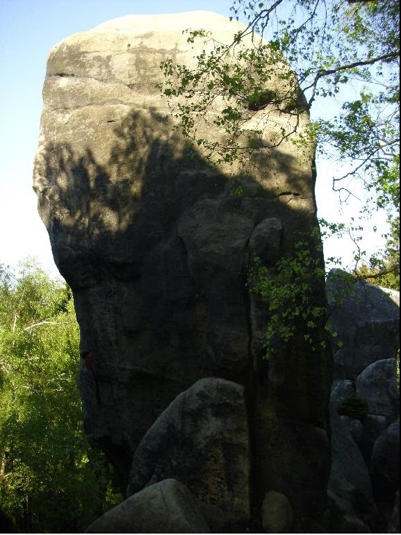 Rabensteine - Klettergipfel "Bergfreikuppe", auch genannt "Birne" by Roland Leskau