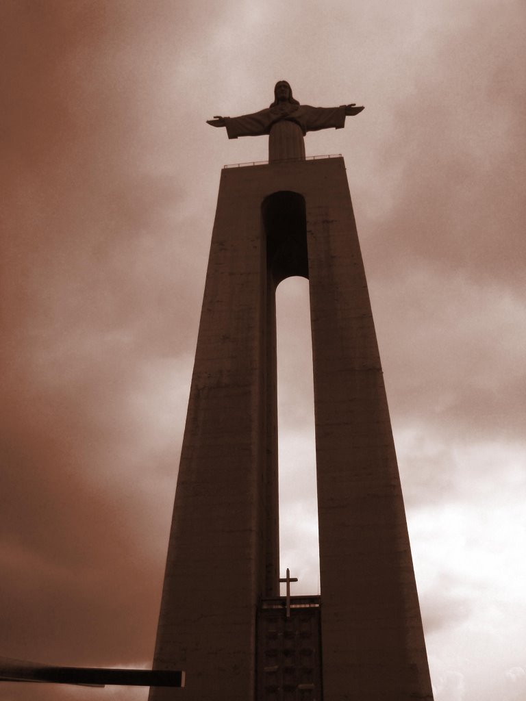 Lissabon Christus-Statue Christo Rei by Dischen