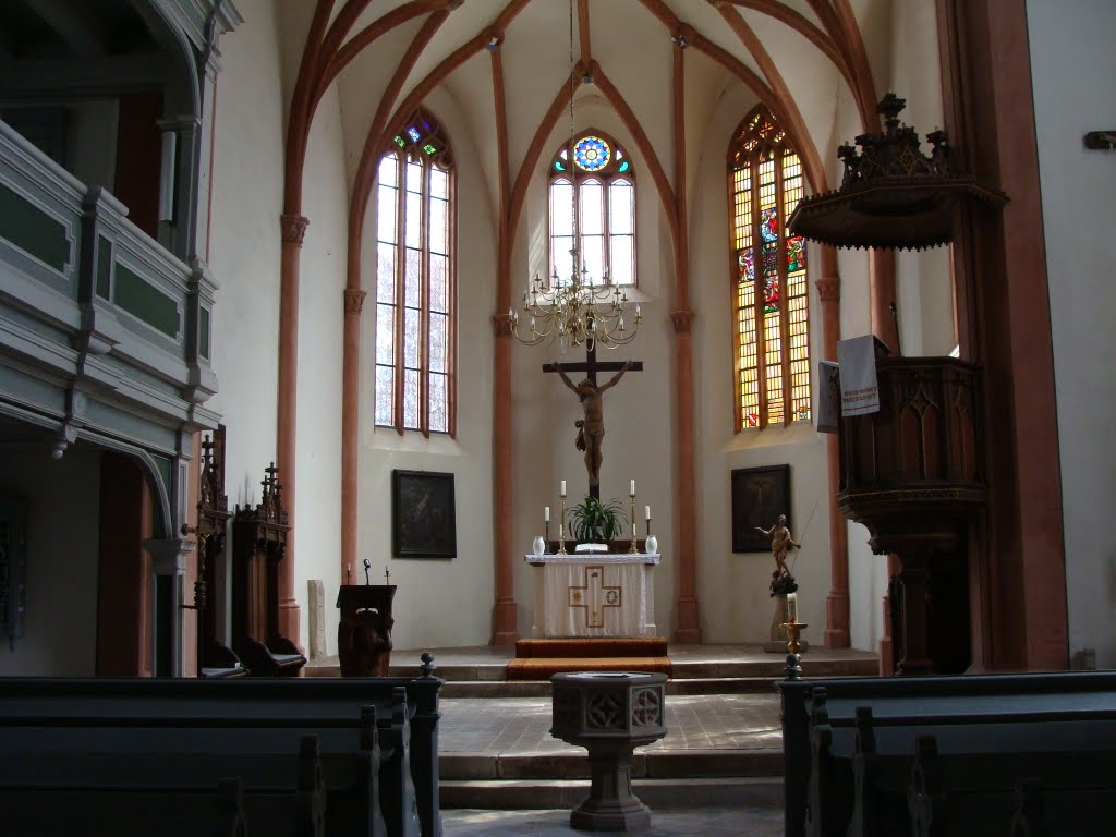 Schalkau Blick in die Johanniskirche by Contessa