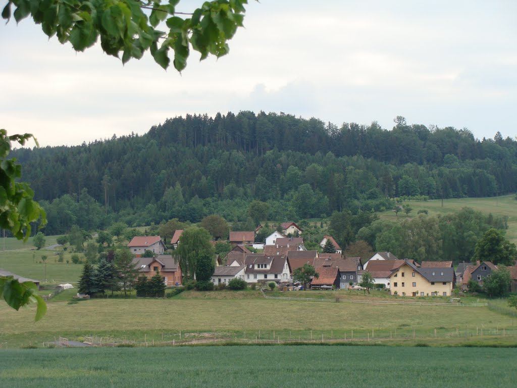 Blick auf Ehnes bei Schalkau by Contessa