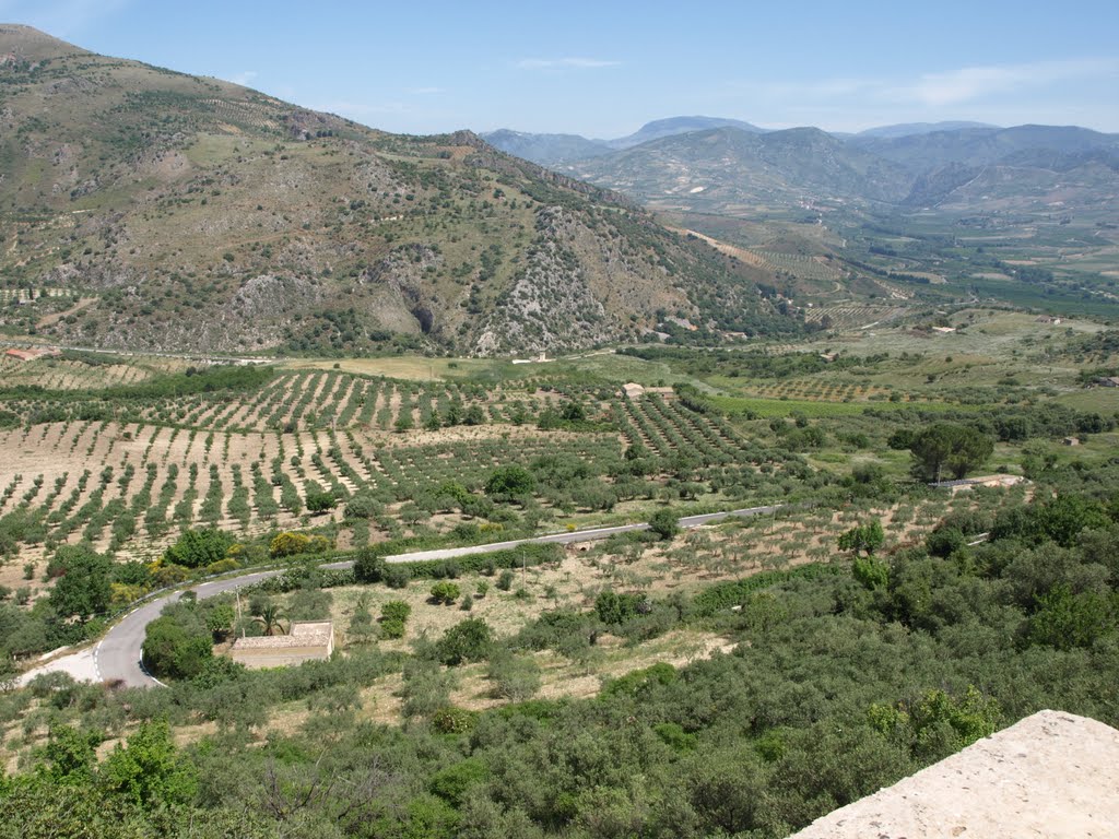 Between Caltabellotta and Corleone. by Hans R van der Woude