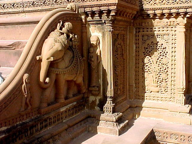 Carvings of the 16SATI - Chataradi of King Of KUTCH at BHUJ by sciencegroupofindia