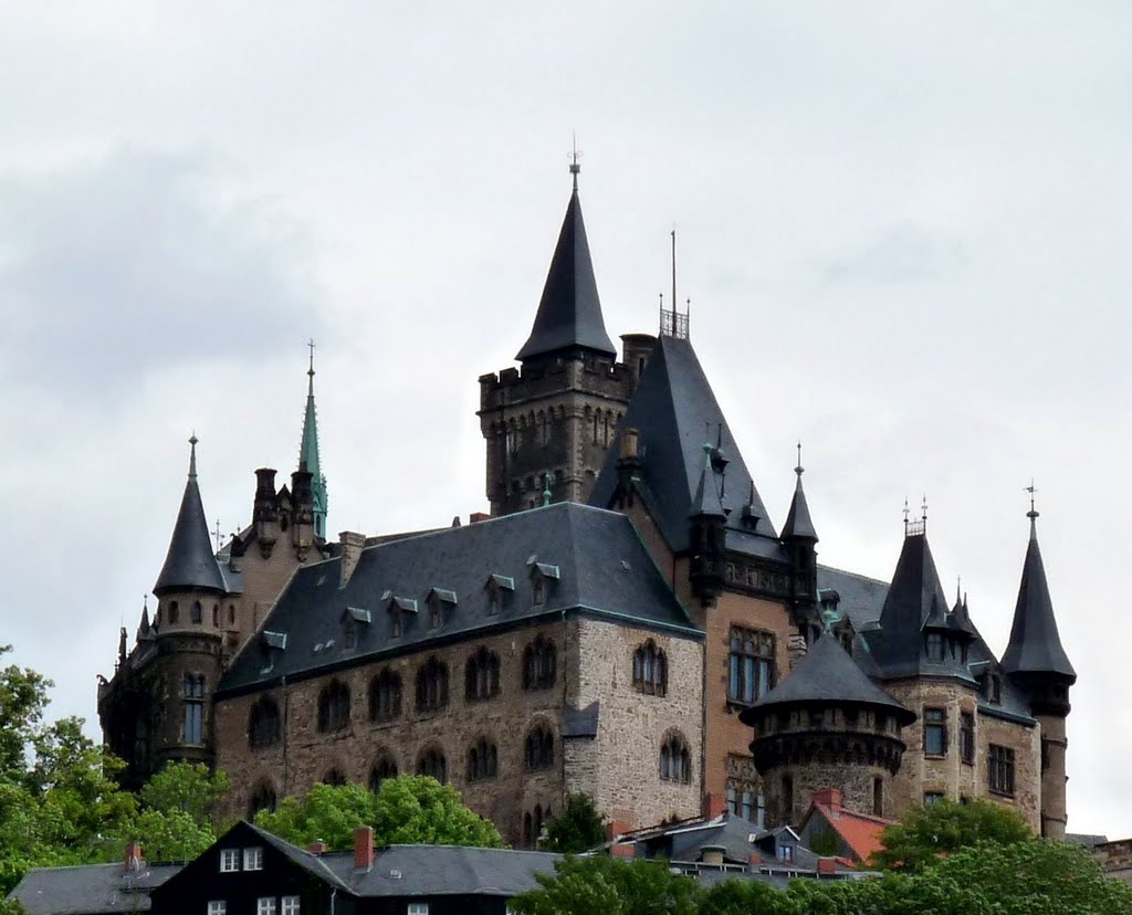 Schloss Wernigerode - original - beherbergt heute ein Museum by mimi.handorf