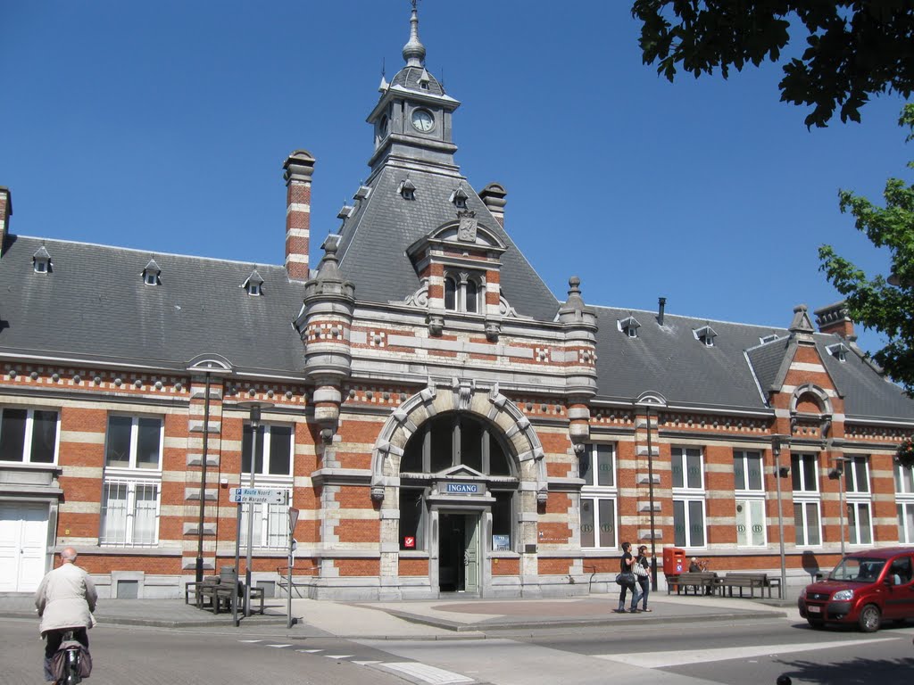 Railway station, Turnhout, Belgium by Lucien Kivit