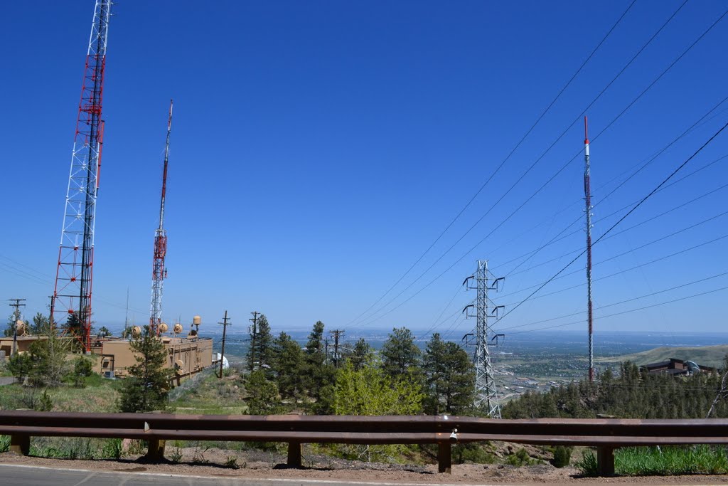 Television Antennas on Lookout Mountain -2011- by GSZENDRODI