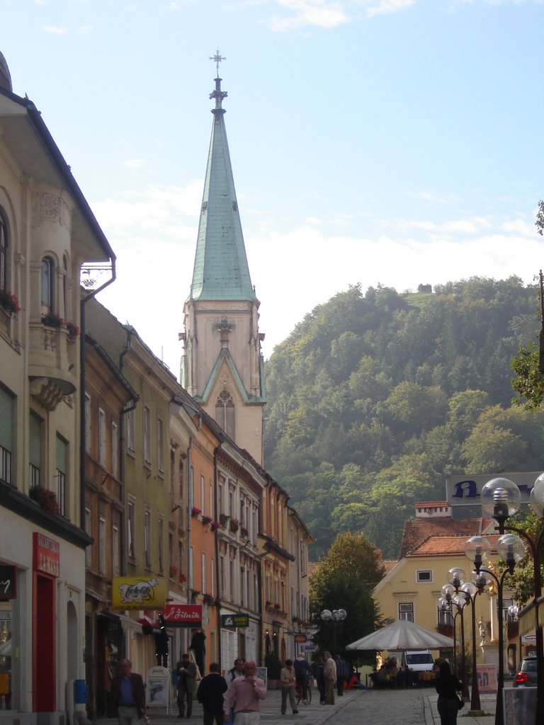 Downtown Celje - St Daniel's by mare1984