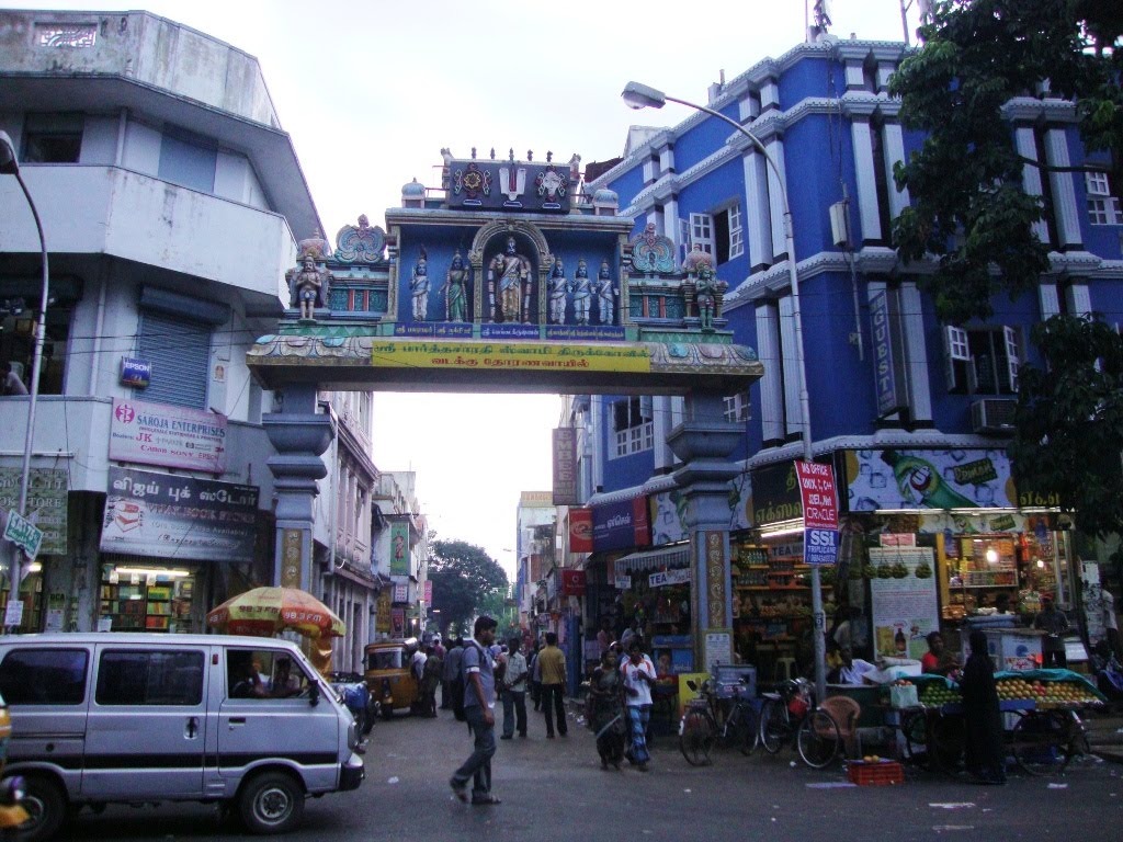 DSC02712ஸ்ரீ பார்த்தசாரதி சுவாமி திருக்கோயில் வாயில் PAARTHASARATHY SWAMY THIRUKKOIL- NORTH ORNATED GATE by dhanasekarangm