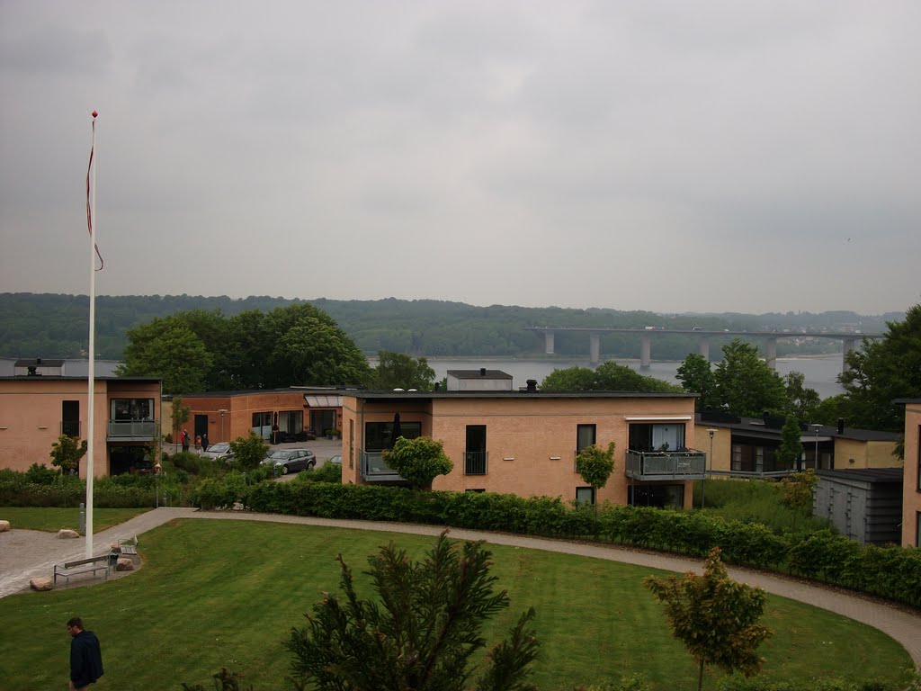 Betty Sorensen Parken (und Vejlefjordbroen im Hintergrund) by franzhorvath