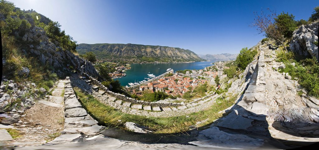 Panorama of Kotor by gmitry