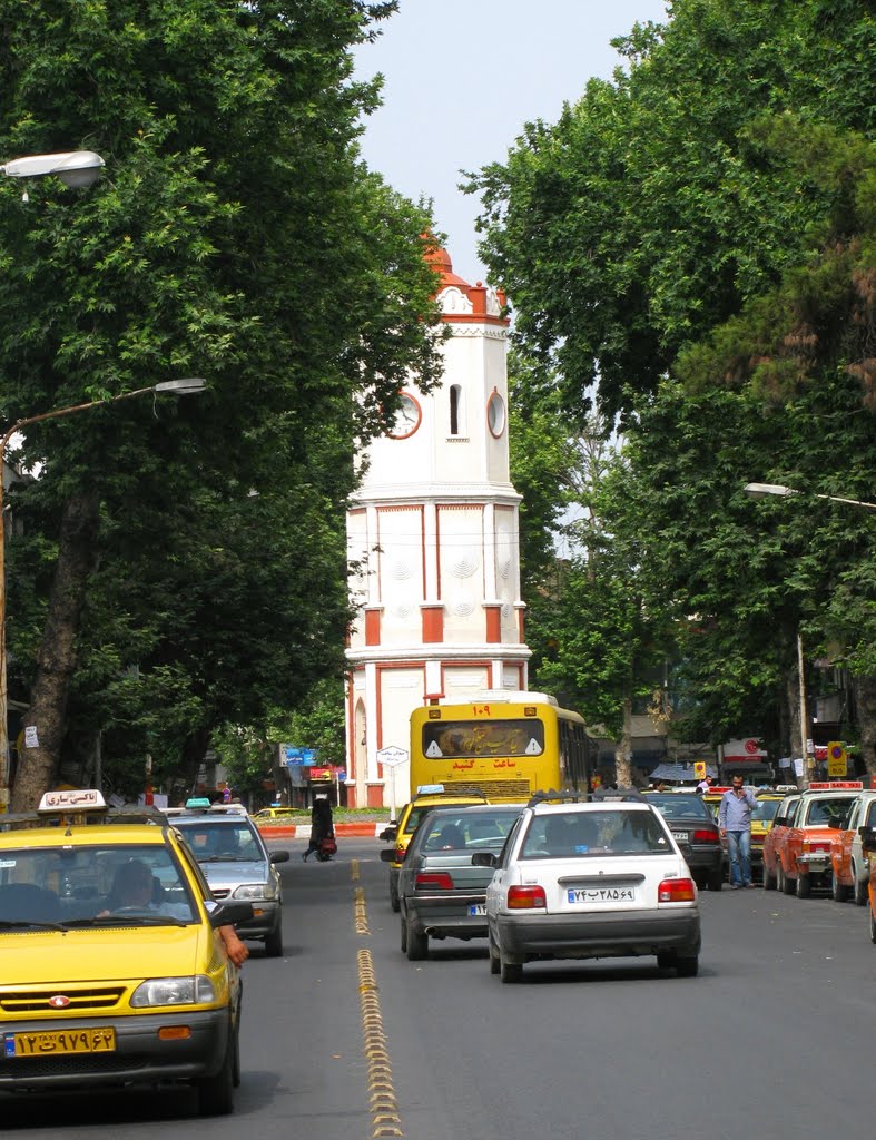 Sari - Square sa'at .. ساری - میدان ساعت by hadi  khalili