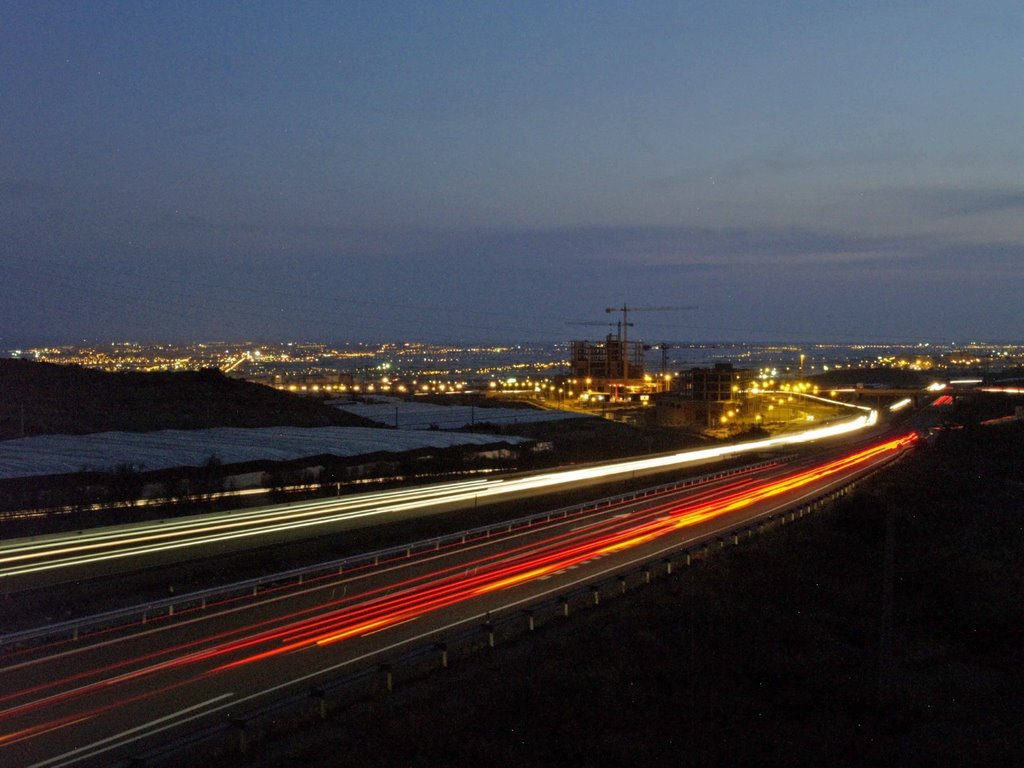 Anochece en El poniente Almeriense by Paco Vivas