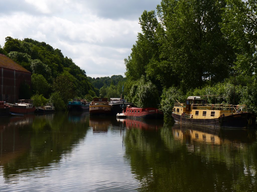 Ancien canal à Ronquières by Rudy Pické