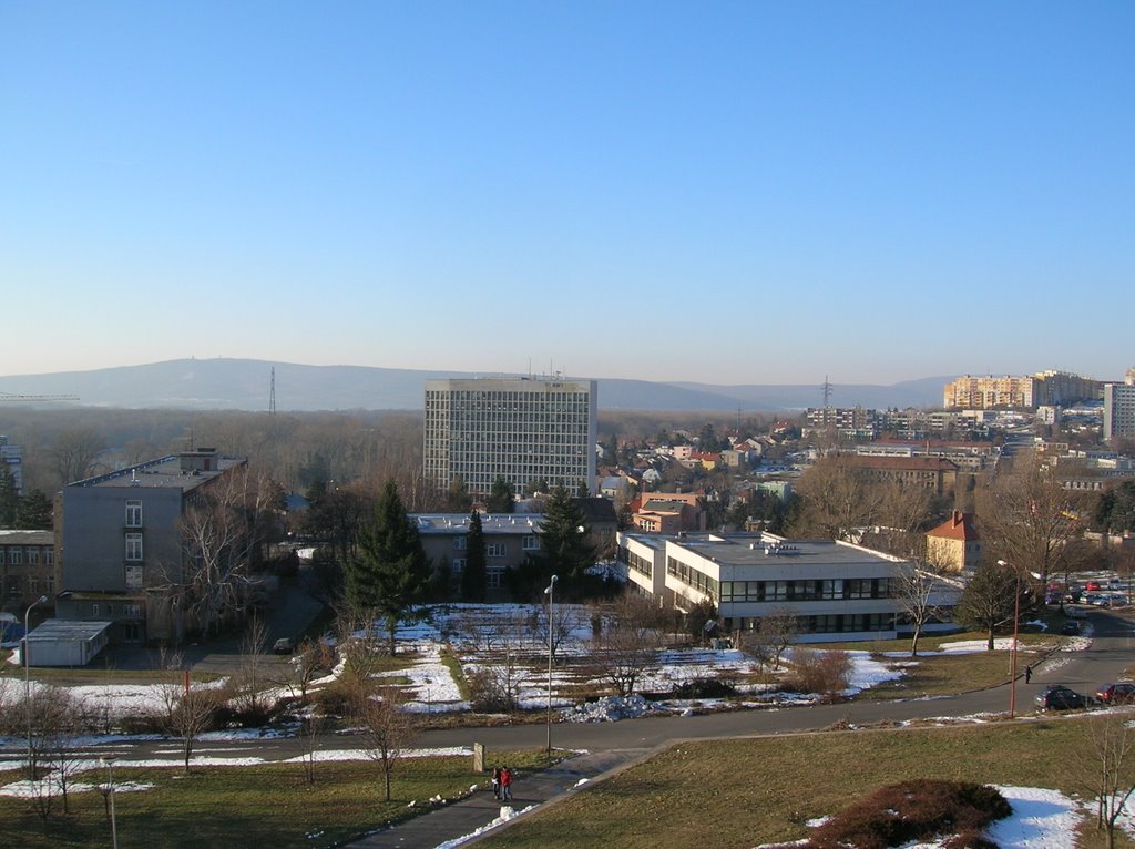 View from Department of Experimental Physics ... towards austria by Tomasko