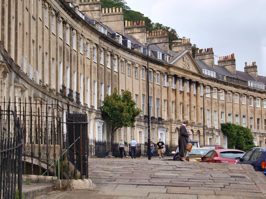 Cavendish Crescent, Bath. by andrewsbrown