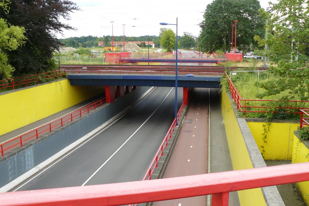 Assen, Tunnel. by hansdek