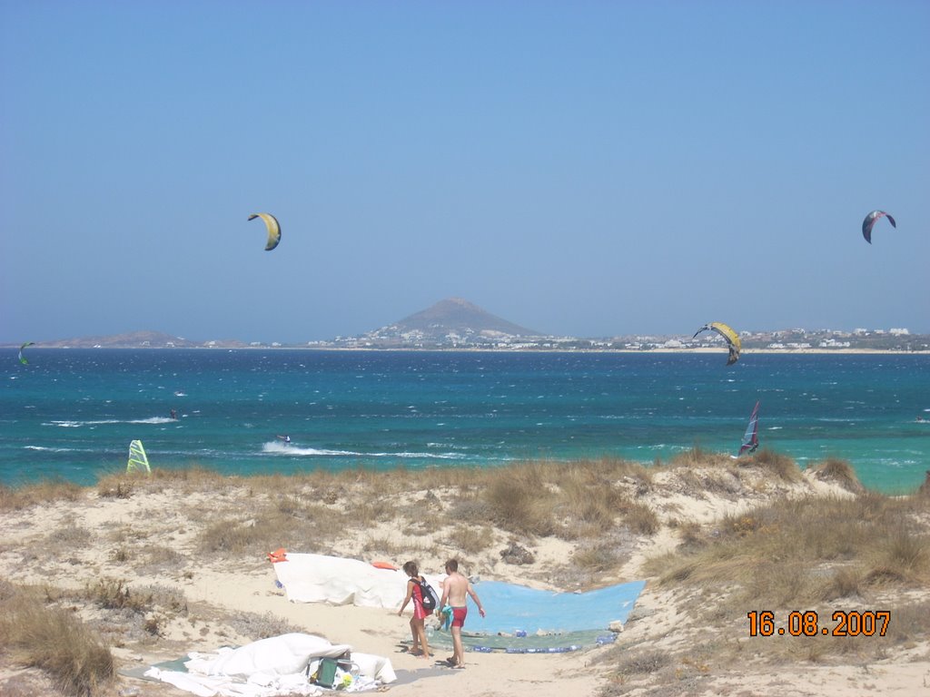 Mikri Vigla beach by Kostas Papado