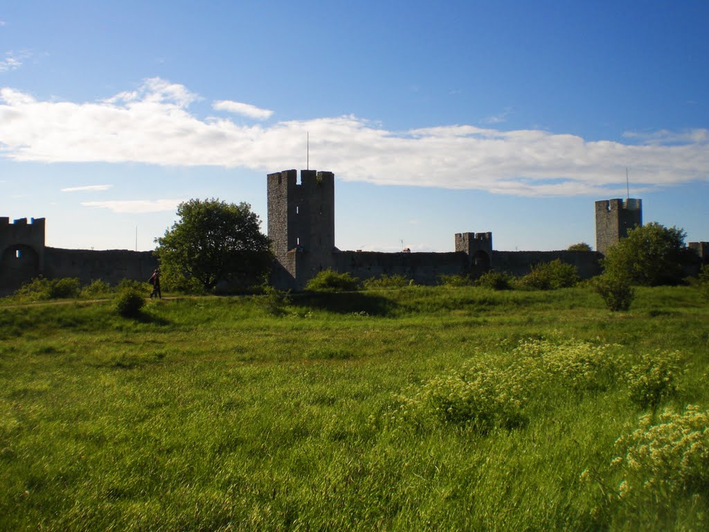 City Wall of Visby by Lífþrasir