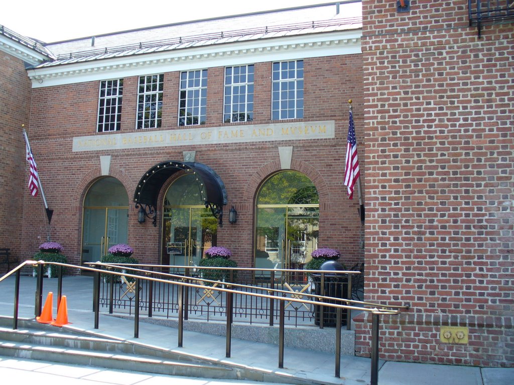 National Baseball Hall of Fame and Museum, Cooperstown, NY by lhudechek