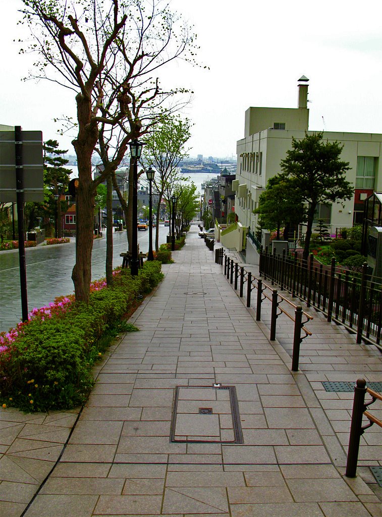 Street of Hakodate (函館), Japan by A R A K I