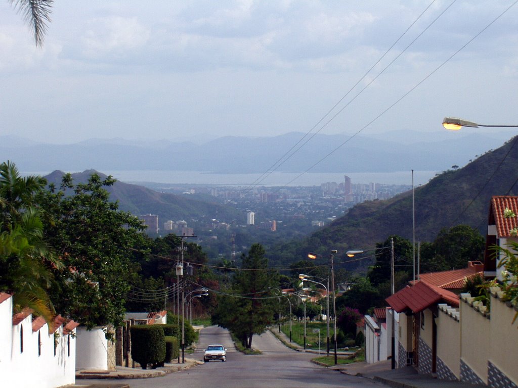 Vista de maracay desde el castaño by Domingo Oropeza