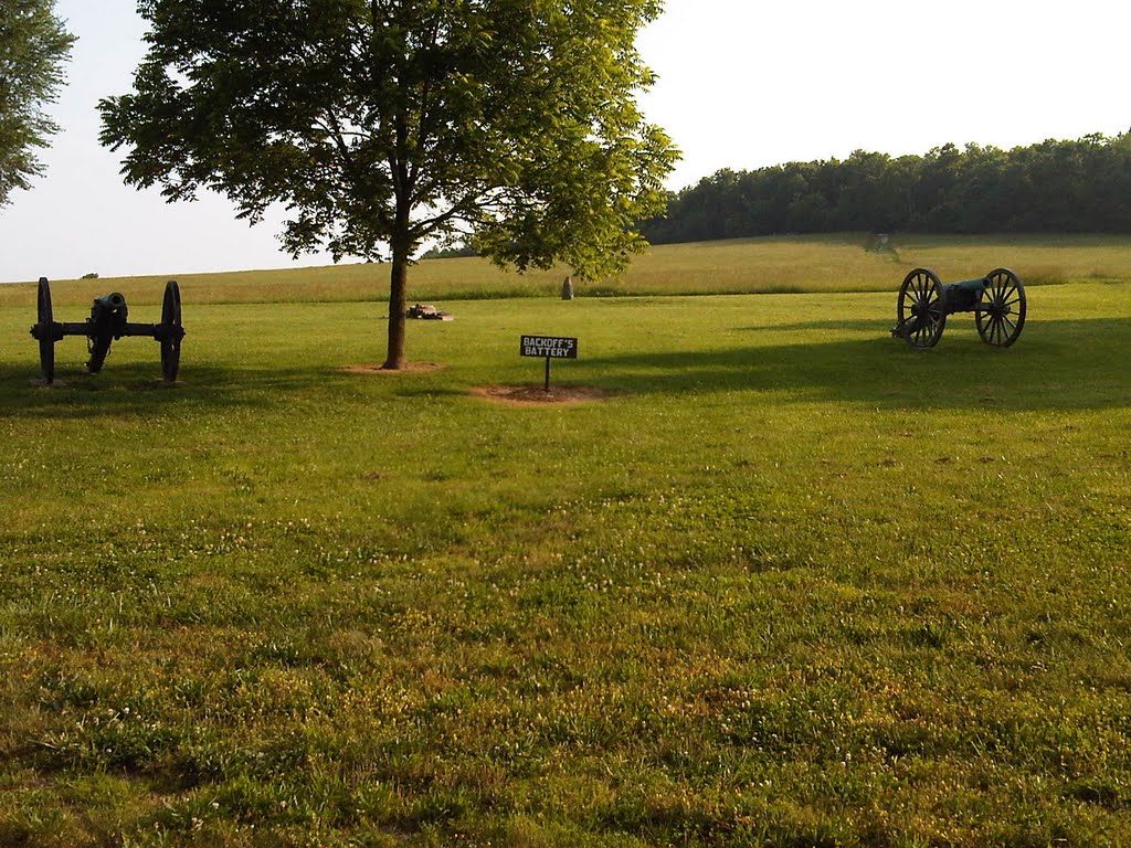 Backoff's Battery at the Rout of Sigel's Column by Sheps