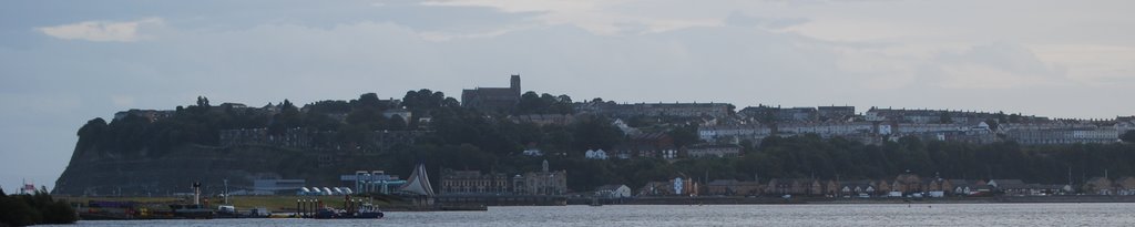 View of Penarth from Cardiff Bay by James Parker