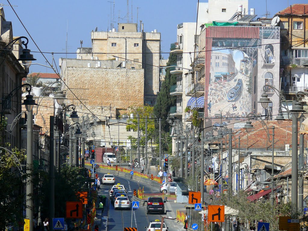 Yafo Street, Jerusalem (14-NOV-10) by Ilya Borovok