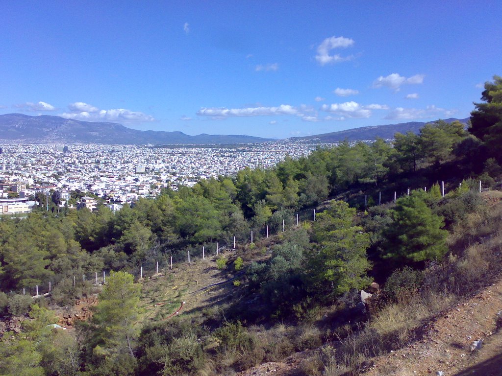 Apo Perifereiaki Ymittou - View North by george mak