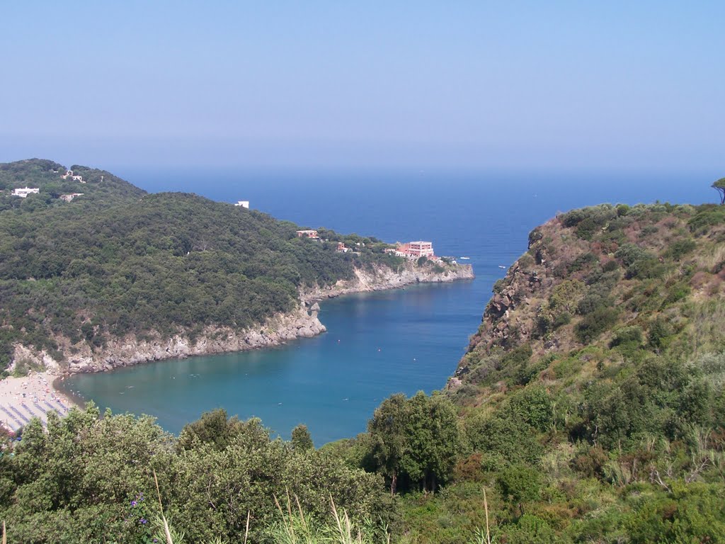 Ischia - La baia di San Montano vista dall'albergo by Konstantin Mitroshenko for Italy