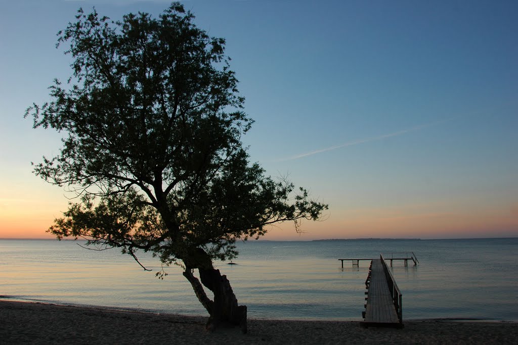 Sletten Beach at Dawn by Lui Brandt