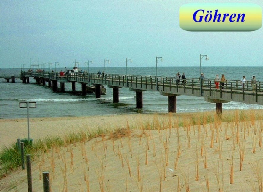 Rügen Göhren Seebrücke K2003-06-18 © http://www.fahidi.eu by Béla Fahidi