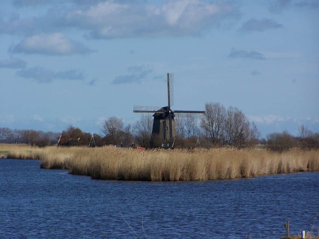 Molen de Havik (mill the "Hawk") groot Schermer, Netherlands, North Holland by C.A.M. Bien (© CBP fotografie)