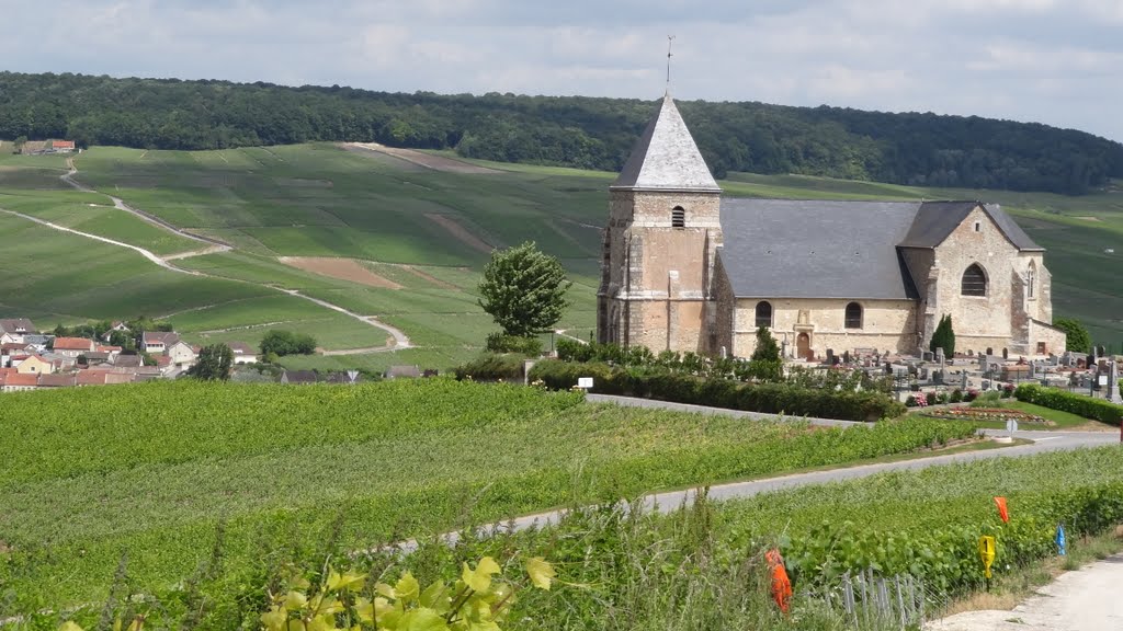 Eglise de Chavot-Courcourt by Alain Boulanger